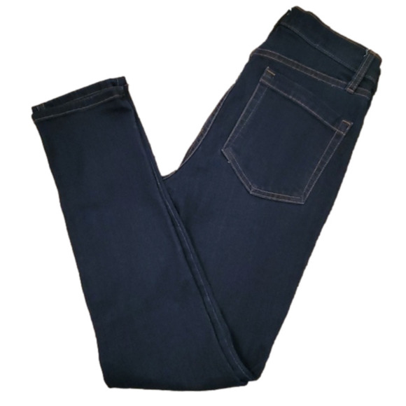 Free People High Rise Stretch Skinny Blue Jeans Women's Size 27 - Picture 1 of 6